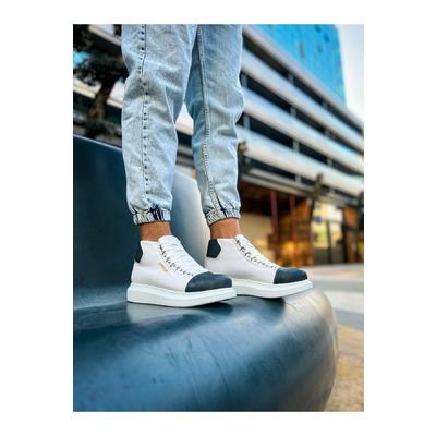 CH258 - GBT Roma Colourful Erkek Bot BEYAZ/ANTRASIT