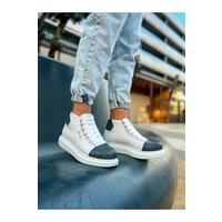 CH258 - GBT Roma Colourful Erkek Bot BEYAZ/ANTRASIT