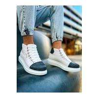 CH258 - GBT Roma Colourful Erkek Bot BEYAZ/ANTRASIT