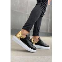 CH259 - ABT Specchio Erkek Ayakkabı SIYAH/ALTIN