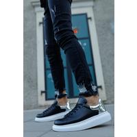 CH259 - ABT Specchio Erkek Ayakkabı SIYAH/GUMUS