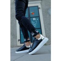 CH259 - ABT Specchio Erkek Ayakkabı SIYAH/GUMUS