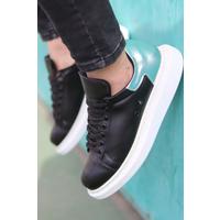 CH259 - ABT Specchio Erkek Ayakkabı SIYAH/GUMUS