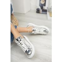 CH260 ABT Specchio Kadın Ayakkabı GÜMÜS