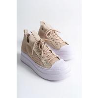 CH2601 - Triko Erkek Ayakkabı BEJ