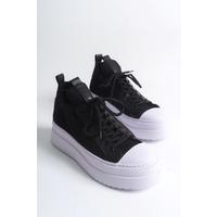 CH2601 - Triko Erkek Ayakkabı SIYAH