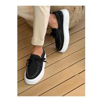 CH2602 - Triko Erkek Ayakkabı SIYAH