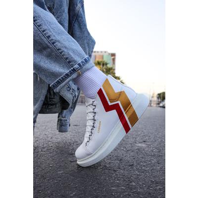 CH263 - CBT Lyse Erkek Ayakkabı 456 SARI / KIRMIZI SIMSEK