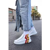 CH263 - CBT Lyse Erkek Ayakkabı 456 SARI / KIRMIZI SIMSEK