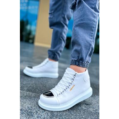 CH267 - CBT Roma Mirror Erkek Bot BEYAZ