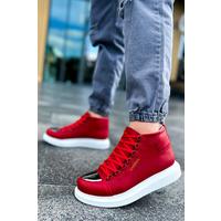 CH267 - CBT Roma Mirror Erkek Bot KIRMIZI