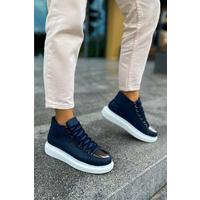 CH267 CBT Roma Mirror Kadın Bot LACIVERT