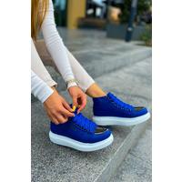 CH267 CBT Roma Mirror Kadın Bot MAVI