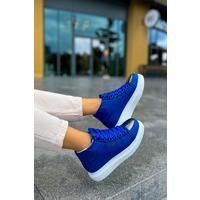 CH267 CBT Roma Mirror Kadın Bot MAVI