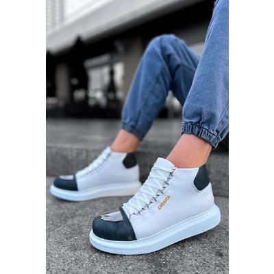 CH267 - GBT Roma Mirror Erkek Bot BEYAZ/ANTRASIT