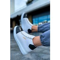 CH267 - GBT Roma Mirror Erkek Bot BEYAZ/ANTRASIT