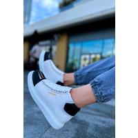 CH267 - GBT Roma Mirror Erkek Bot BEYAZ/SIYAH