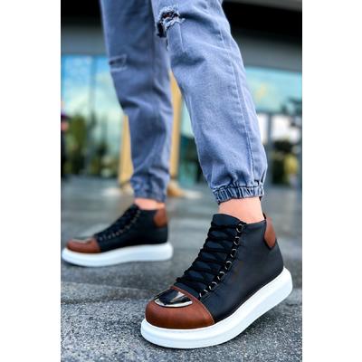 CH267 - GBT Roma Mirror Erkek Bot SIYAH/TABA