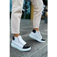 CH267 GBT Roma Mirror Kadın Bot BEYAZ/SIYAH