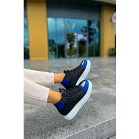 CH267 GBT Roma Mirror Kadın Bot SIYAH/SAX MAVI