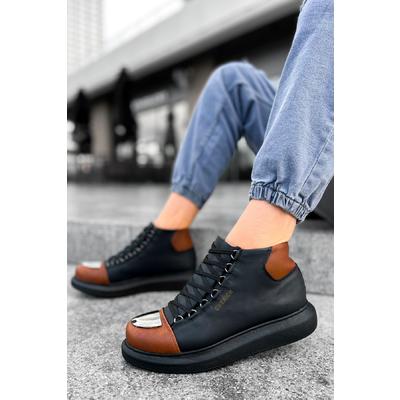 CH267 - GST Roma Mirror Erkek Bot SIYAH/TABA