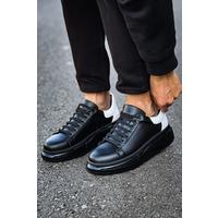 CH295 - CST Sollıevo Erkek Ayakkabı SIYAH/BEYAZ