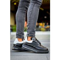 CH299 - GRT Sollıevo Erkek Ayakkabı SIYAH/BEYAZ