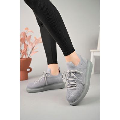 CH307 - RT Tricot Erkek Ayakkabı ANTRASIT