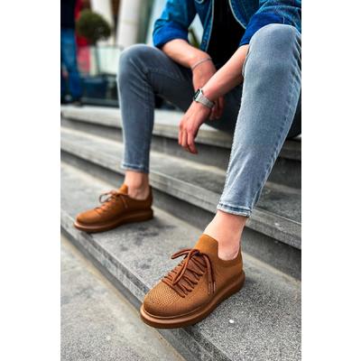 CH307 - RT Tricot Erkek Ayakkabı KAHVE