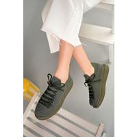 CH307 RT Tricot Kadın Ayakkabı HAKI