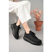 CH307 RT Tricot Kadın Ayakkabı SIYAH