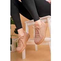 CH307 RT Tricot Kadın Ayakkabı TABA