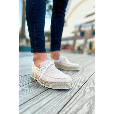 CH311 - Espadril Erkek Ayakkabı BEJ