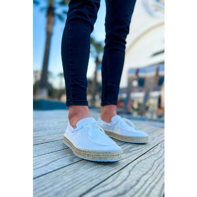 CH311 - Espadril Erkek Ayakkabı BEYAZ