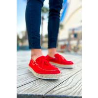 CH311 - Espadril Erkek Ayakkabı KIRMIZI