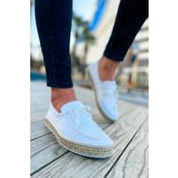 CH311 Espadril Erkek Ayakkabı BEYAZ