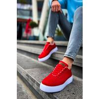 CH413 - TBT Crew Erkek Ayakkabı KIRMIZI