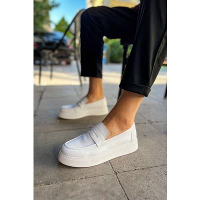 CH421 - CBT Bandera Erkek Ayakkabı BEYAZ