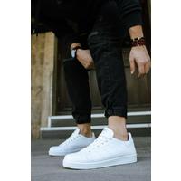 CH977 - CBT Tennis Erkek Ayakkabı BEYAZ