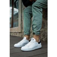 CH977 - GBT Tennis Erkek Ayakkabı BEYAZ/SIYAH