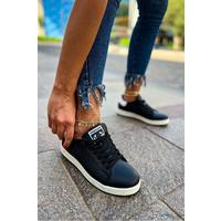 CH977 GBT Tennis Kadın Ayakkabı SIYAH/BEYAZ