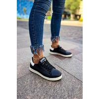 CH977 GBT Tennis Kadın Ayakkabı SIYAH/BEYAZ