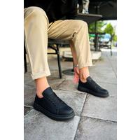 CH979 - Santoni CRT Spor Erkek Ayakkabı SIYAH