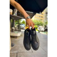 CH979 - Santoni CRT Spor Erkek Ayakkabı SIYAH