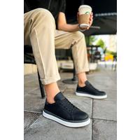 CH979 Santoni GBT спорттық ерлерге арналған аяқ киім ҚАРА/АНТРАЦИТ