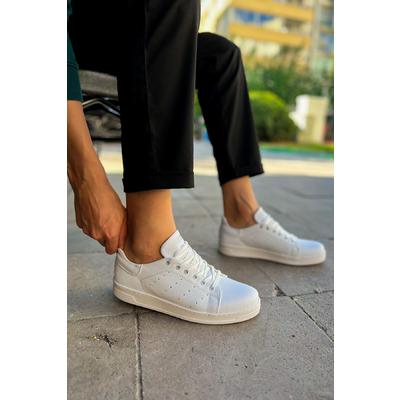 CH981 - CBT Tennis Erkek Ayakkabı BEYAZ