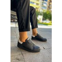 CH981 - CST Tennis Erkek Ayakkabı SIYAH/BEYAZ