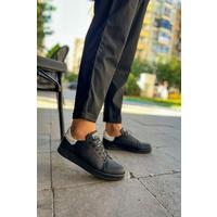 CH981 - CST Tennis Erkek Ayakkabı SIYAH/BEYAZ