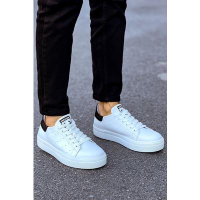 CH983 - CBT Tennis Erkek Ayakkabı BEYAZ/SIYAH