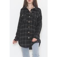 Рубашка Chanel с двумя карманами, черная, белая1 — 5082.1289.